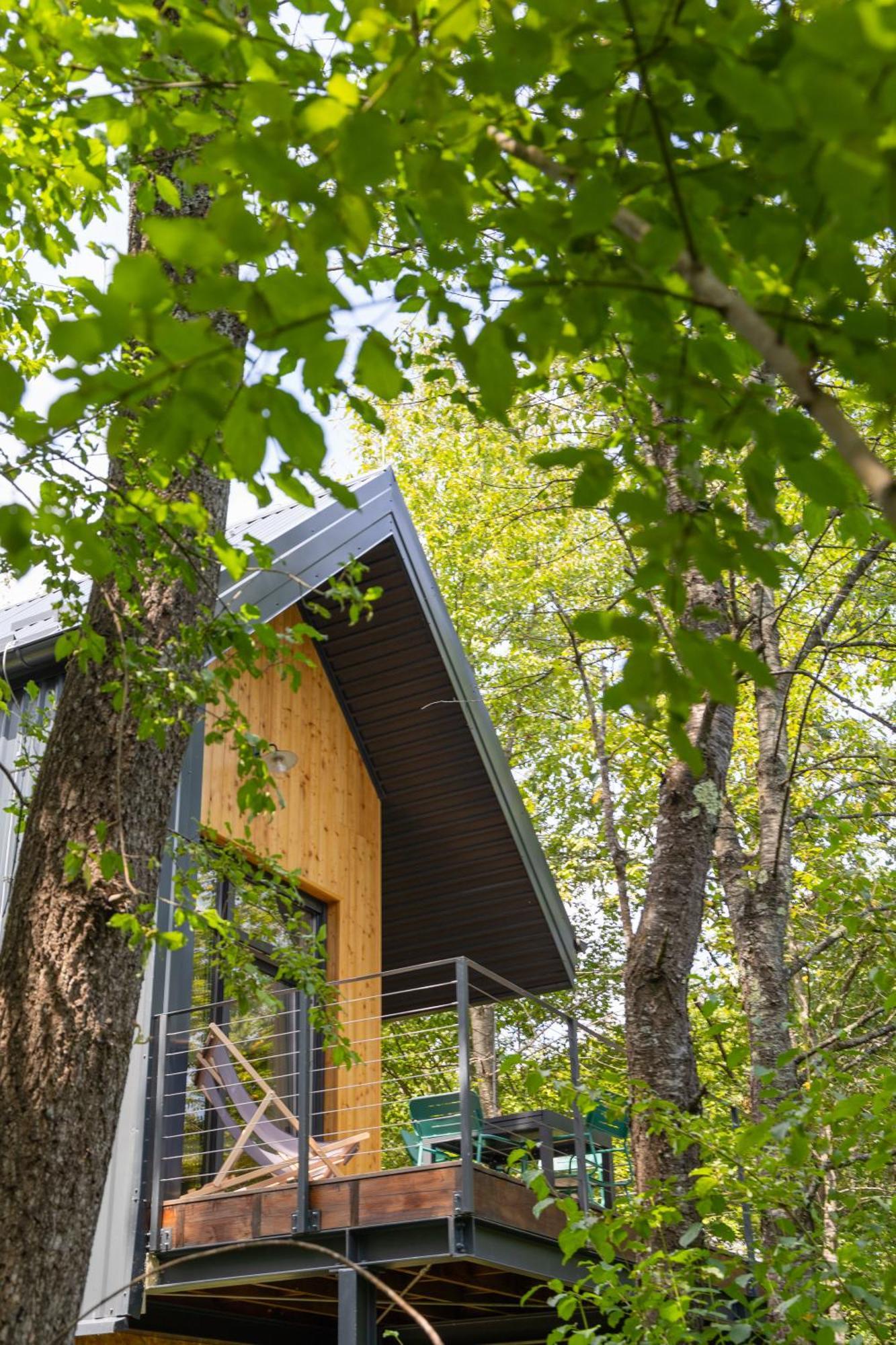 슬루니 Tree Elements Treehouse Retreat 아파트 객실 사진
